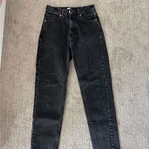 Zara Black Denim Pants